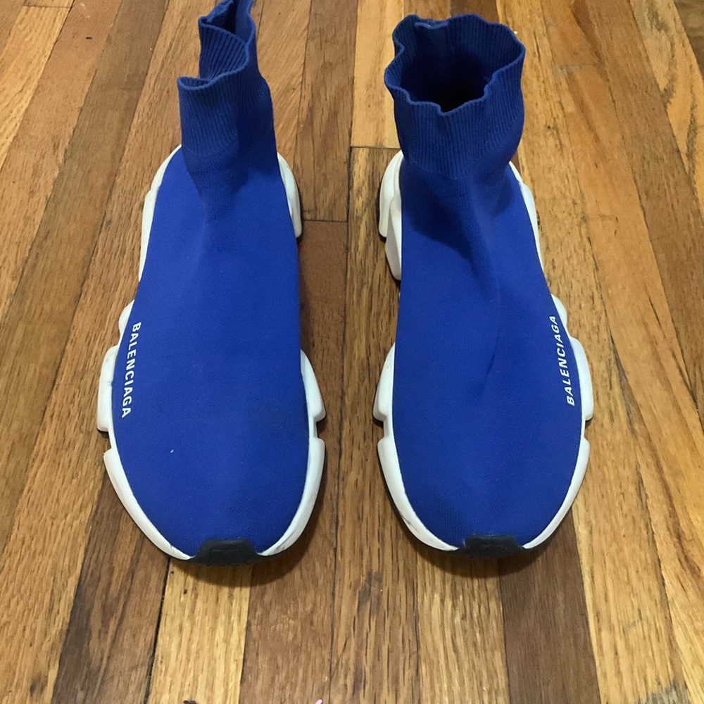 Balenciaga Royal Blue Sock Sneakers
